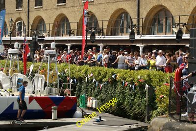 Photo 12x8 View of the crowd spectating the prize-giving ceremony for the  c2014