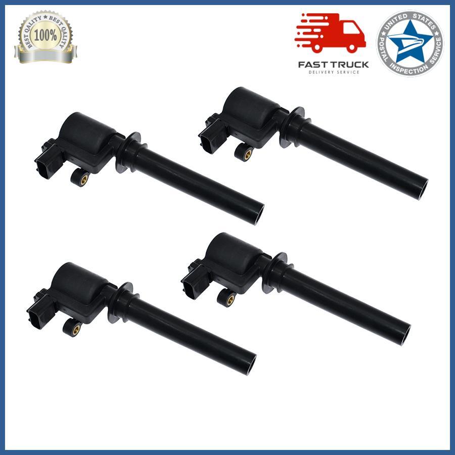 4PCS Ignition Coils 6G3312A366CA for Aston Martin Vantage Coupe Convertible 4.3