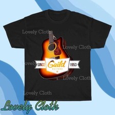 Guild Guitars Logo TEE T-Shirt Funny American Size S to 5XL T-Shirt