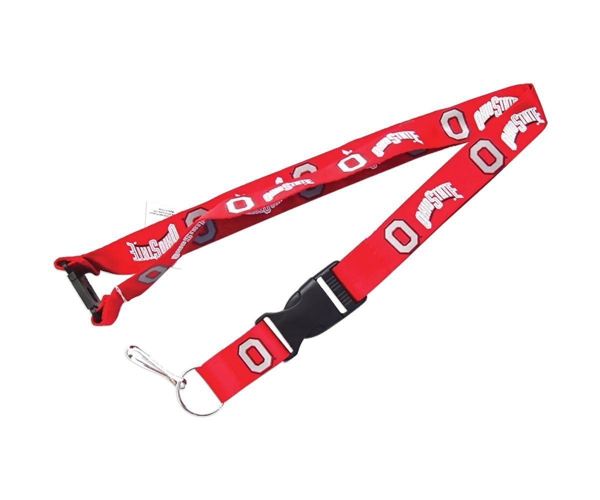 Ohio State Red 24" Deluxe Breakaway Lanyard