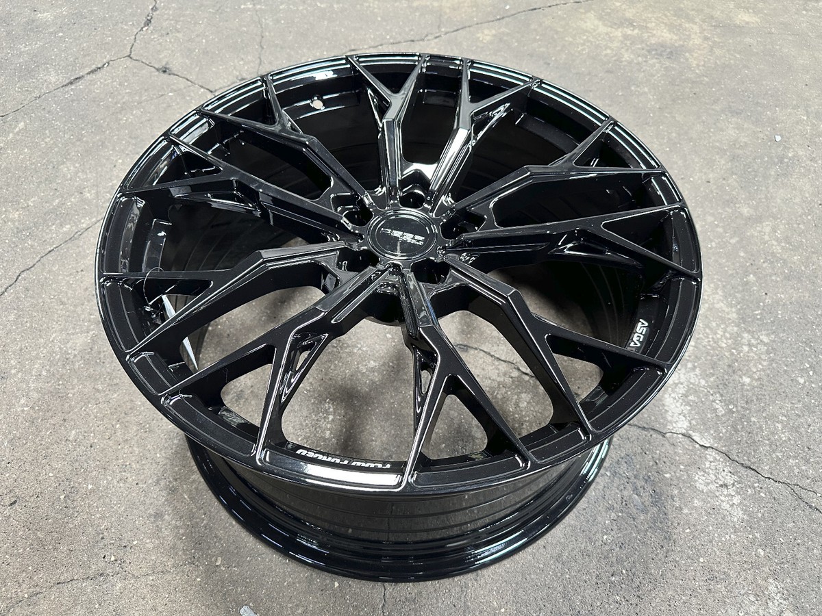 New 20x9J ASGA ARF10 MESH BLACK (4 Wheel) 5x108 Fit Volvo XC90