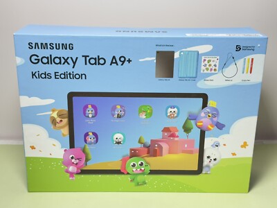 New SAMSUNG Galaxy Tab A9+ Plus Kids Edition 11  64GB WiFi - Blue