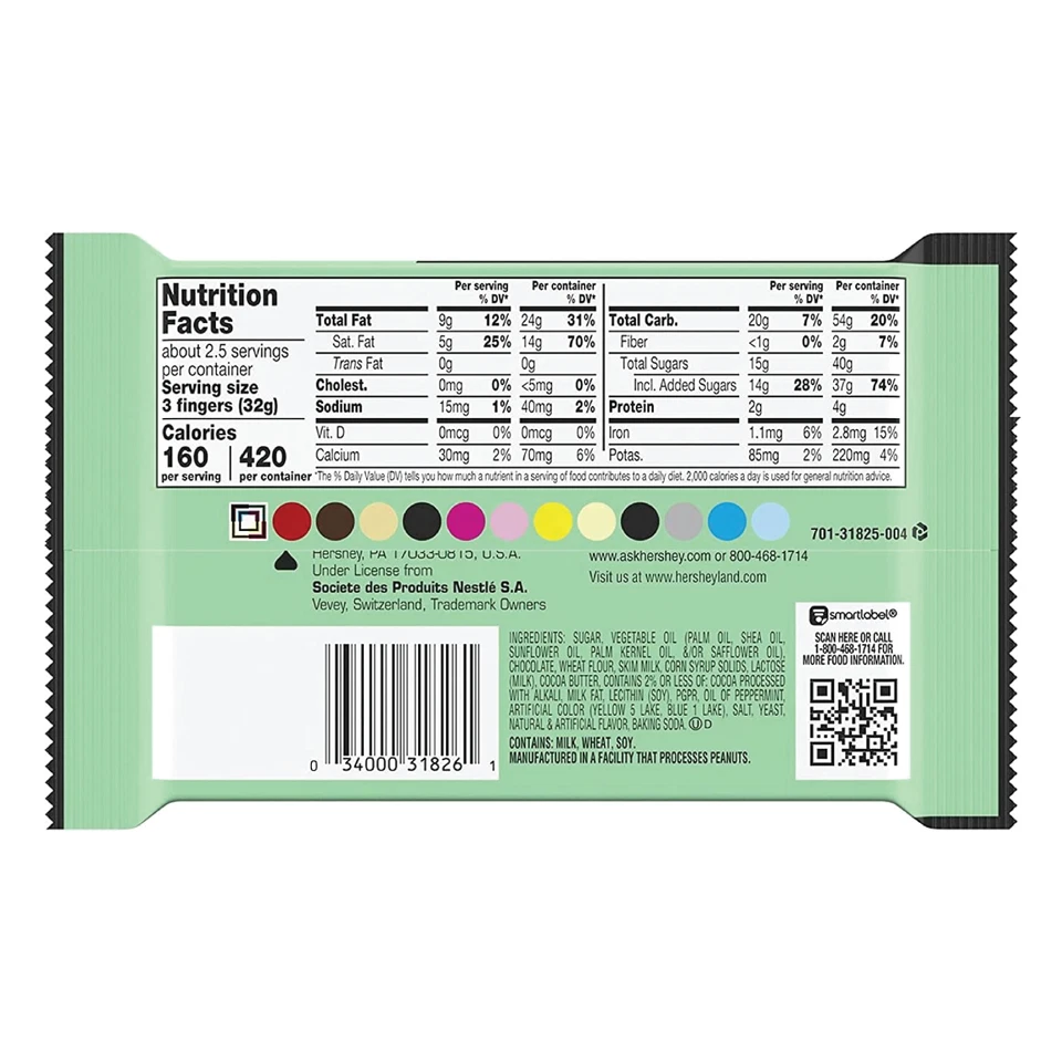 5x Packs Kit Kat Duos Mint + Dark Chocolate Wafers Candy Bars | King Size 3oz | - Image 2 of 4