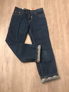 burberry jeans kids silver