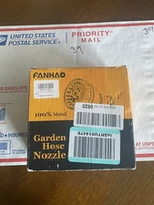 Garden Hose Nozzle, 100% Heavy Duty Metal Spray Nozzle