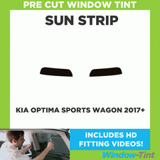 Pre Taglio Colorato Parasole - per Kia Optima SPORTS Wagon 2017 5% Limousine