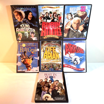 7 SLAPSTICK COMEDY MOVIES (DVD) Parody Crime Adventure | eBay