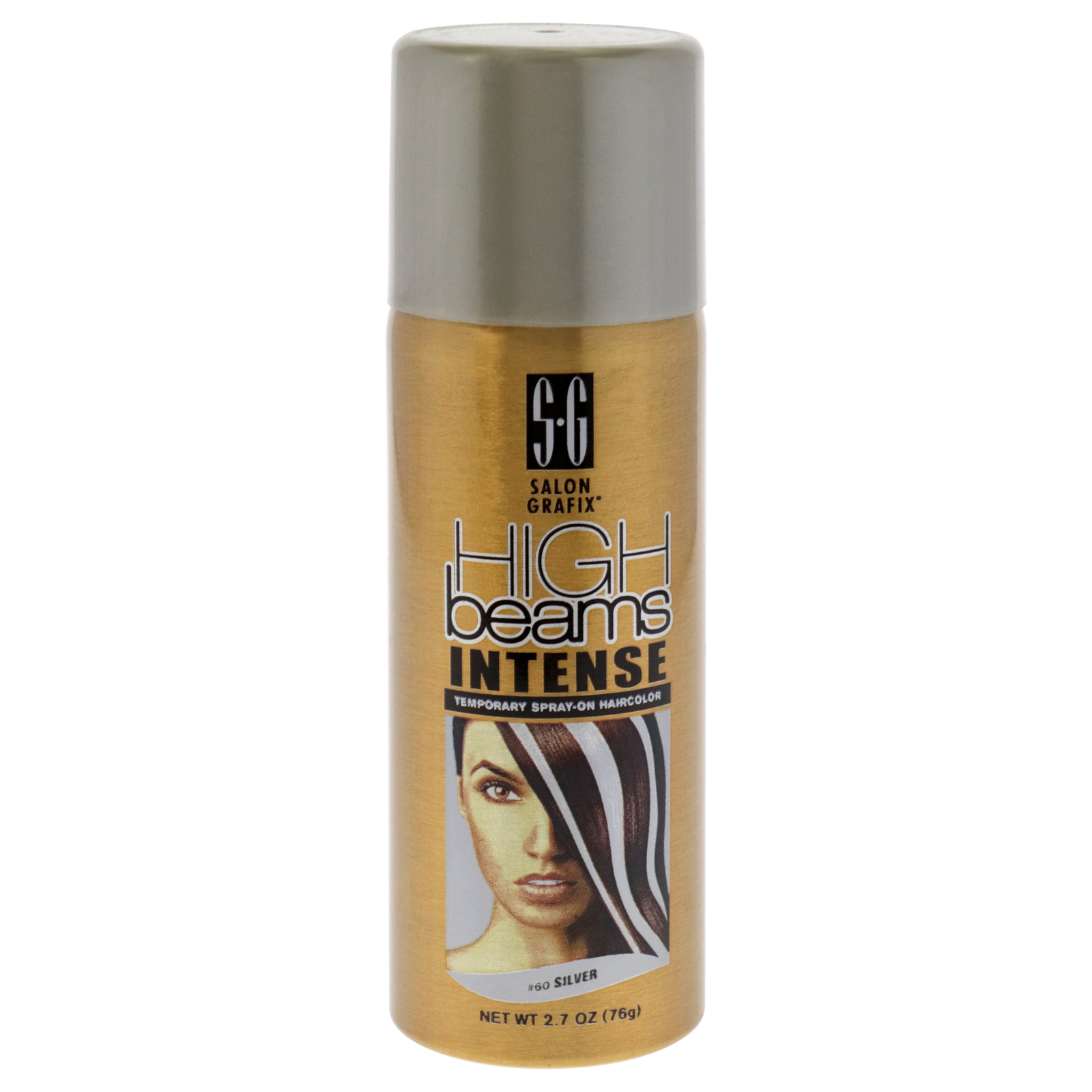 High Beams Intense Temporary Spray-60 Silver by Salon Grafix