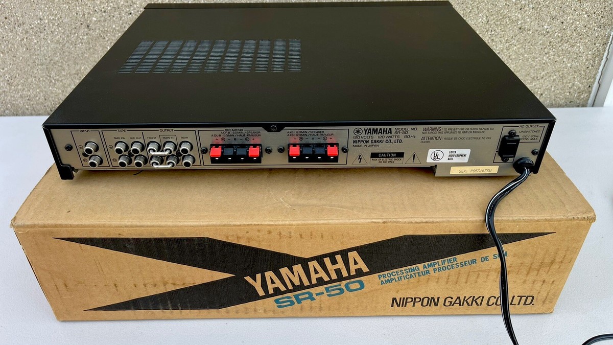 Clean!Yamaha Natural Sound Surround Processing Amplifier SR