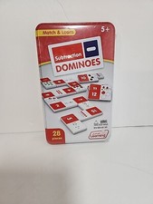 Junior Learning Dominoes Subtraction New In Metal Box