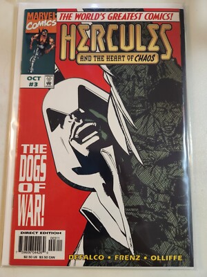 Hercules #3 MARVEL COMIC BOOK 7.5 V32-37