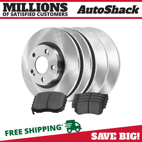 Front & Rear Brake Rotors & Pads for 2007 2008 2009 2010 Hyundai Elantra 2.0L eBay