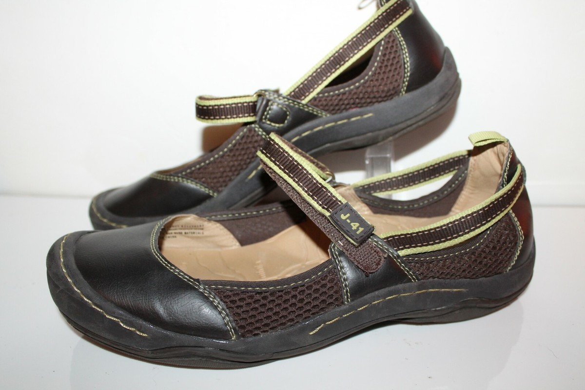 ☆ジョエナ☆ J-41 Venus MJ Casual Shoes, #KJ11VNS02, Brown/Lime, Leather