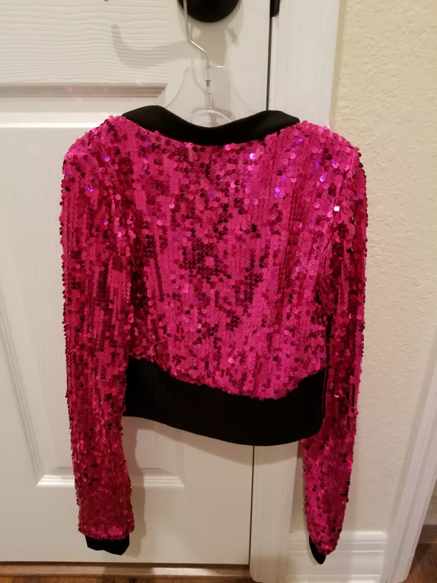 Plus size deals red sequin jacket