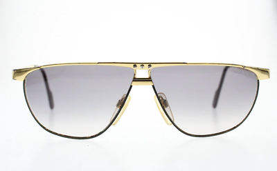 ダリフラ VTG ALPINA Targa Florio Gold Aviator Sunglasses Italy *Scratched