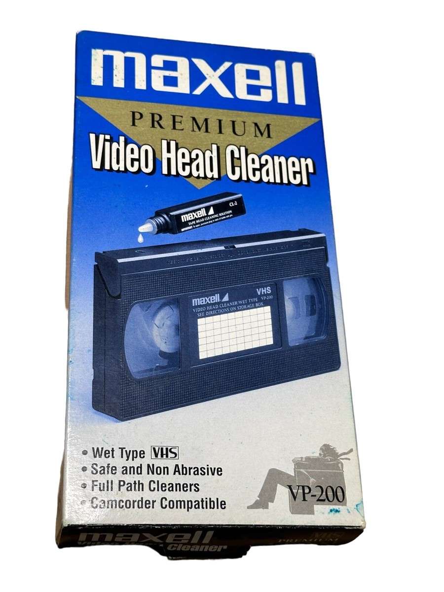 Nettoyeur De Tête De Magnétoscope/nettoyeur De Tête VHS, Nettoyeur De