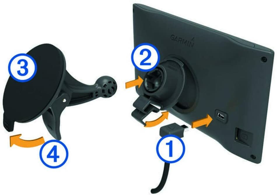 Garmin Fissaggio Ventosa Universale Con Plateau Adesivo - Foto 8