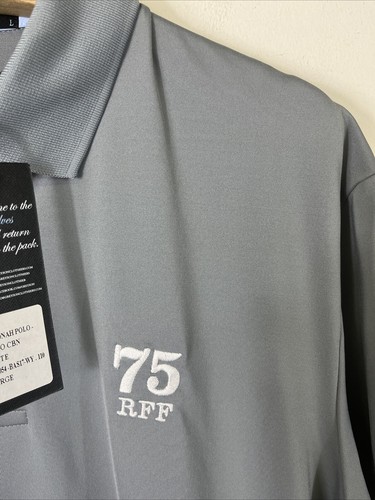 Polo Greyson Para Hombres Grande Gris Golf Performance Katonah Polo Nuevo con Etiquetas (75 RFF) - Imagen 3 de 9