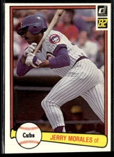 1982 Donruss #309 Jerry Morales