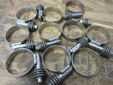 43024 IDEAL TRIDON FLEX-GEAR STAINLESS SPRING CLAMP #12 1-1/16 to 2" (QTY 10)