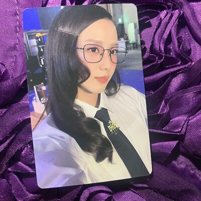 Jisoo BLACKPINK AMORTAGE KPOP Girl Photo Goddess Idol Card Office