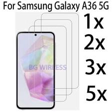 Wholesale For Samsung Galaxy A36 5G Tempered Glass 9H Anti-Scratch Protect Film