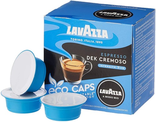 ECO Lavazza Dek Cremoso/Decaf 2 Boxes 