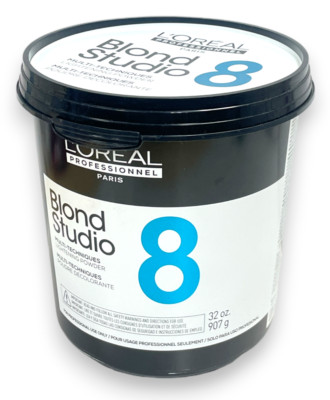 L'oreal Blond Studio Multi-Techniques Lightening Powder (32oz/907g)New, As Seen