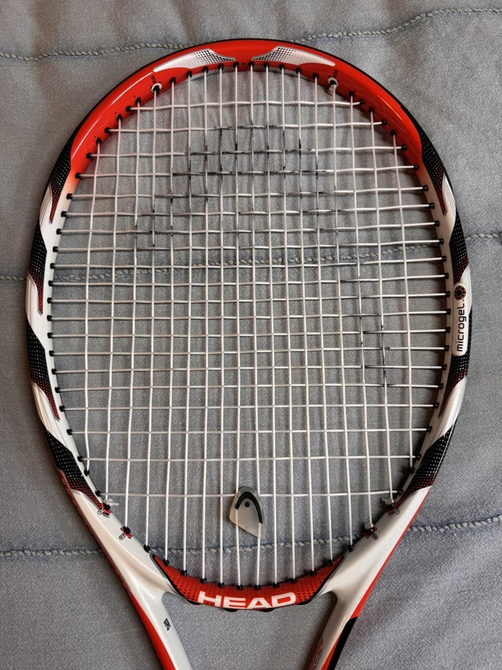Head Microgel Radical Mid Plus Tennis Racket Racquet, 4 1/2 Grip ...