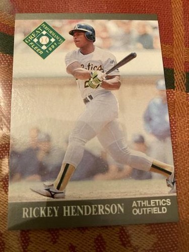 Rickey Henderson cards - pick your favorite...pick a bunch! - Picture 163 of 240