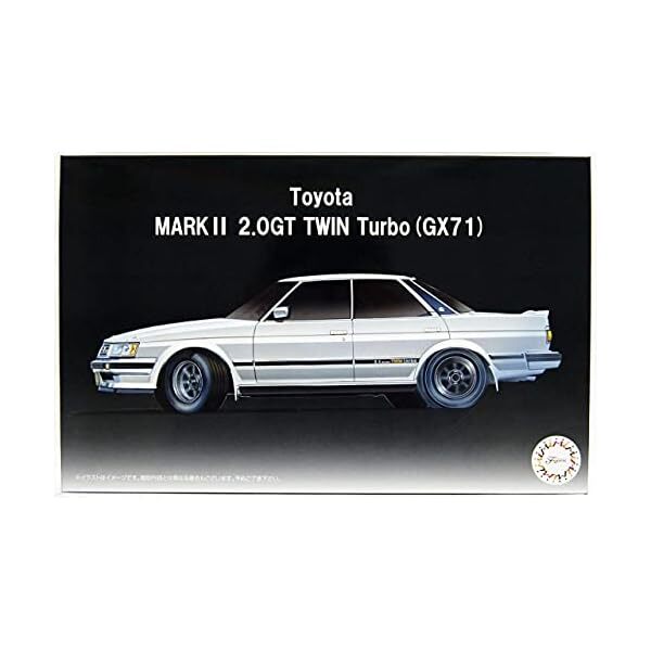 Fujimi 1/24 ID-275 Toyota MarkII (GX71) 2.0 GT Twin Turbo Plastic Model Kit