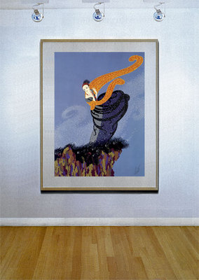 Summer Breeze 22x30 Art Deco Print by Erte | eBay