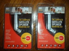 2 OMNI MOUNT THE COMPLETE SATELLITE SPEAKER MOUNTING KIT AB1 WALL/CEILING