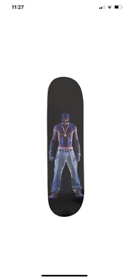 Supreme SS20 Tupac Hologram Skateboard Deck Box Logo Bogo | eBay