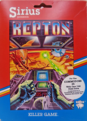 COMMODORE 64/128 -- REPTON (SIRIUS - DISK)