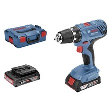 Image of Bosch GSR 18V-21 Professional Cordless Drill with 2 Batteries NEW