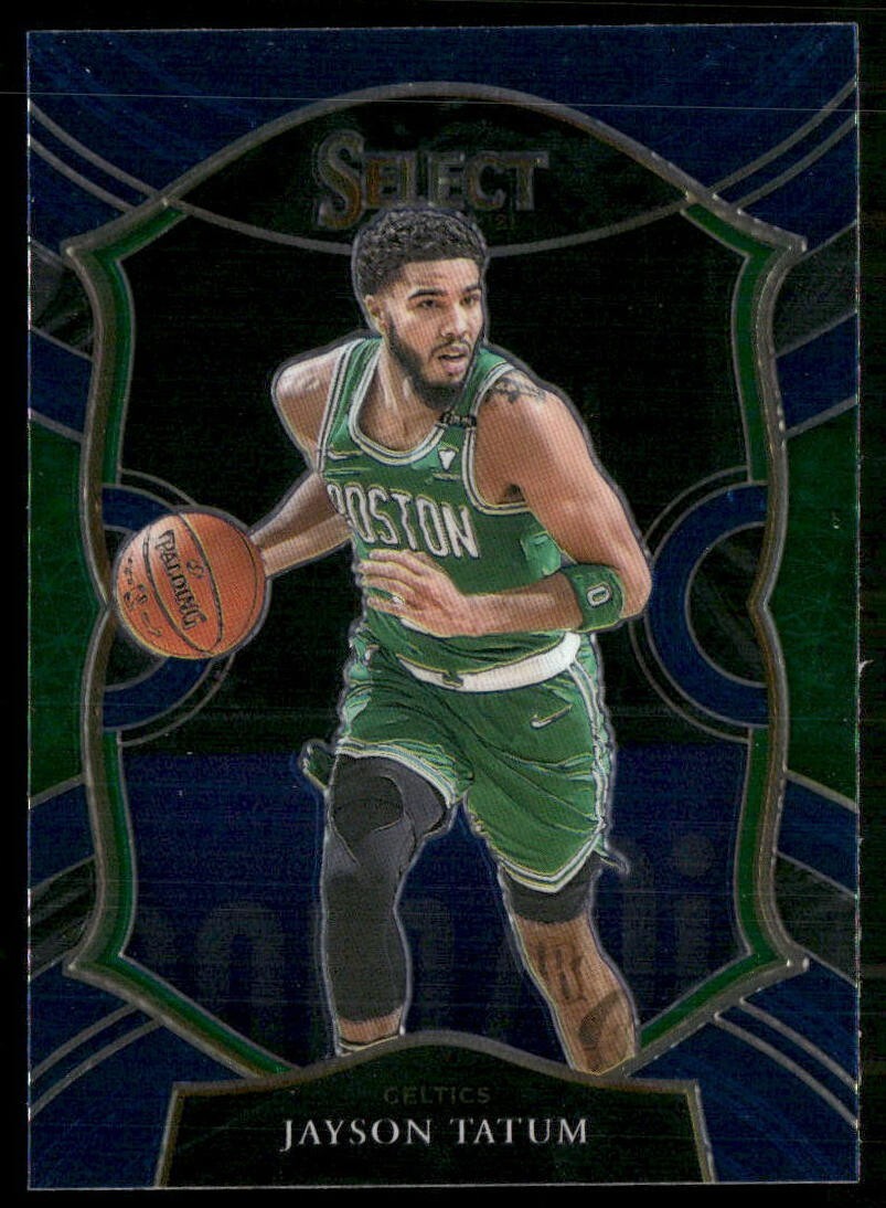 2020-21 Panini Select - Concourse Blue #41 Jayson Tatum