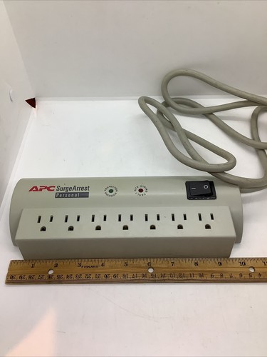 APC Professional SurgeArrest 7 Outlet Surge Protector Rated 120V 15A PER7 - Picture 2 of 5