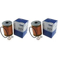 2X Mahle / Knecht ÖLfilter OX 32D Oil Filter