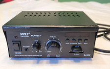 Pyle PCAU25A stereo amplifier with USB/SD 2x40W