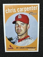CHRIS CARPENTER #345 2008 Topps Heritage QTY St. Louis Cardinals  