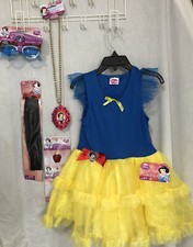 Disney Snow White Tutu Dress-Up/Costume Size 4-6 PLUS 5 Accessories- NWT