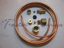 Replacement Oil Pressure Gauge Tubing Line Kit 6' x 1/8" will fit John Deere A B