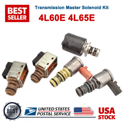4L60E Transmission Solenoid Kit Shift EPC Non-PWM 1993-1995 4pc Set - Foto 12