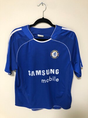 ウェア Chelsea FC Lampard 8 Jersey FRANK LAMPARD #8 MEN'S FC CHELSEA 08/07 SOCCER FOOTBALL SHIRT