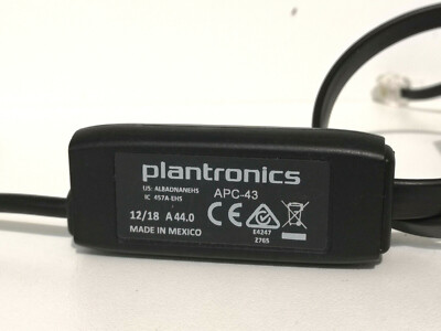 Plantronics 38350-13 EHS-Modul APC-43 für Savi und CS500 Serie (Cisco), Adapter