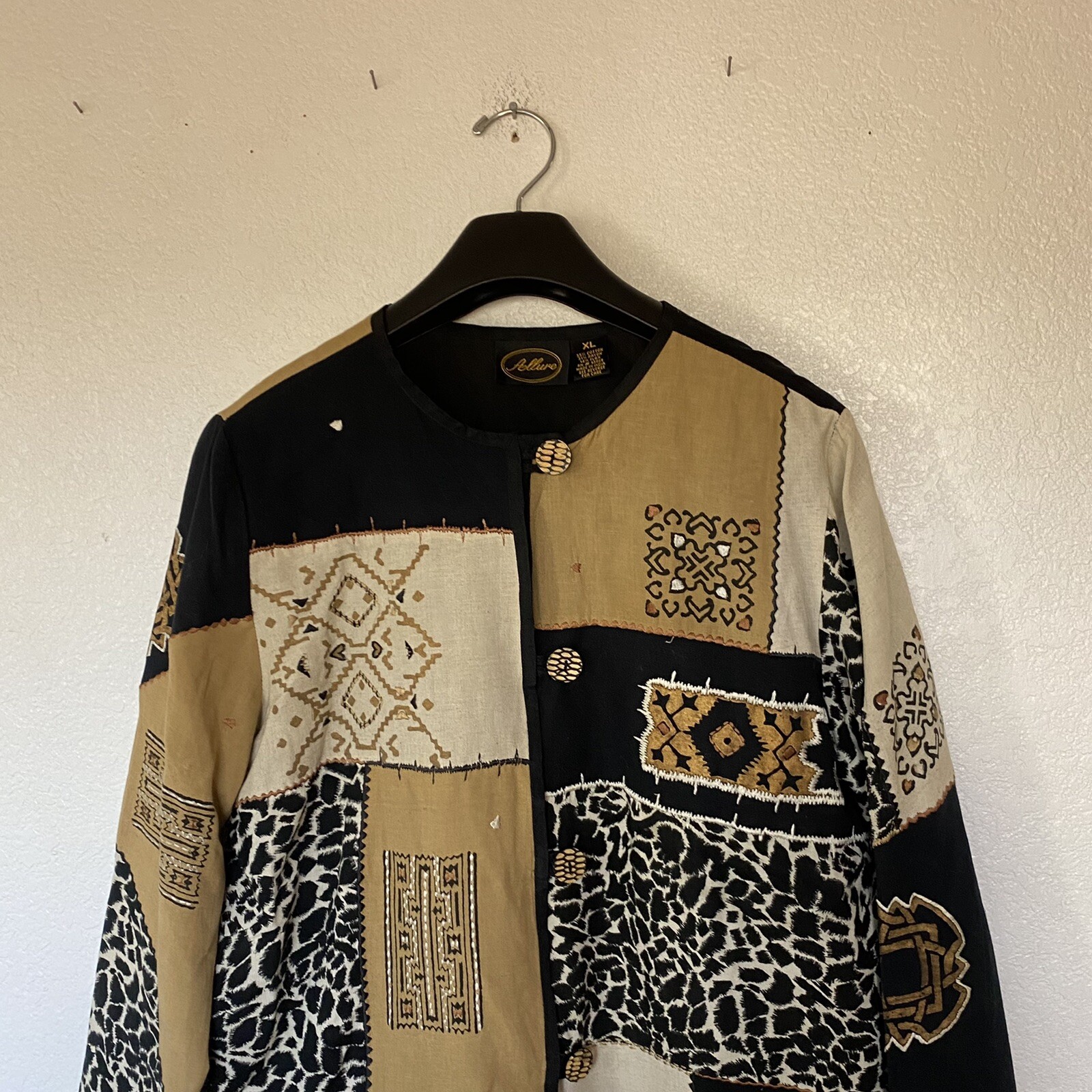 Allure Women’s Patchwork Embroidered Applique Lin… - image 11