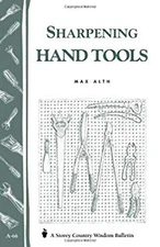 Sharpening Hand Tools Paperback Max Alth