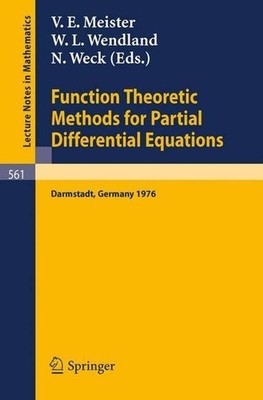 Function Theoretic Methods for Partial Differential Equations: Proceedings of th