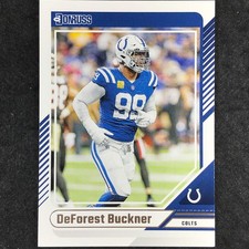 2024 Donruss Football DEFOREST BUCKNER Base Aqueous Test #142